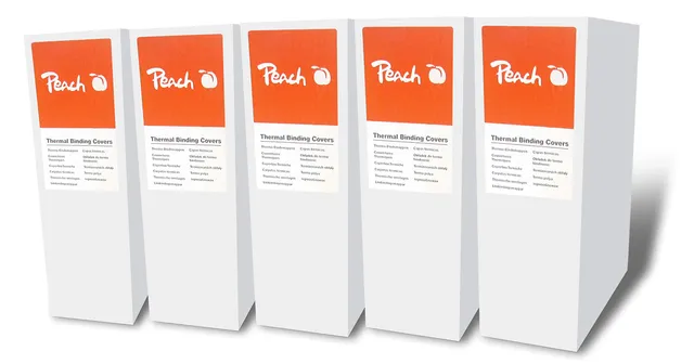 peach-pb200-pbt406-03p-thermobindemappen-a4-wei-30-blatt-500-st-ck image 1