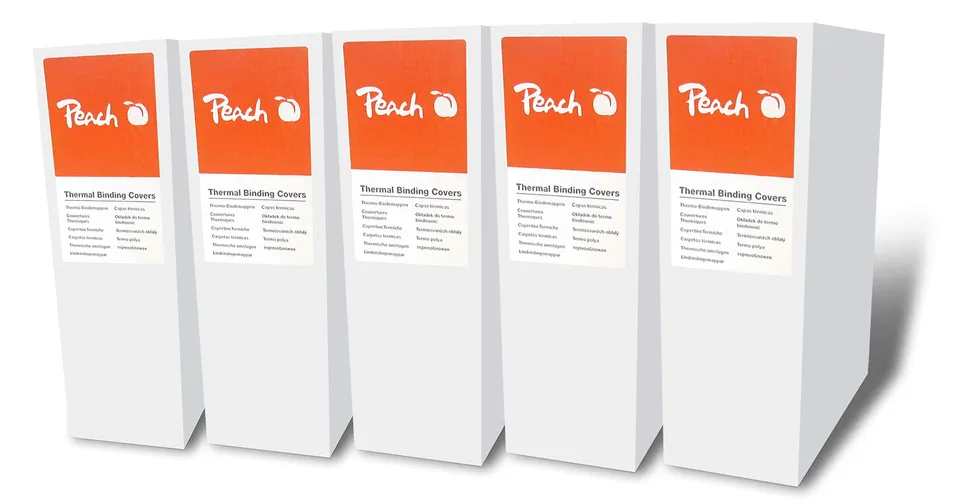 peach-pb200-pbt406-03p-thermobindemappen-a4-wei-30-blatt-500-st-ck image 1