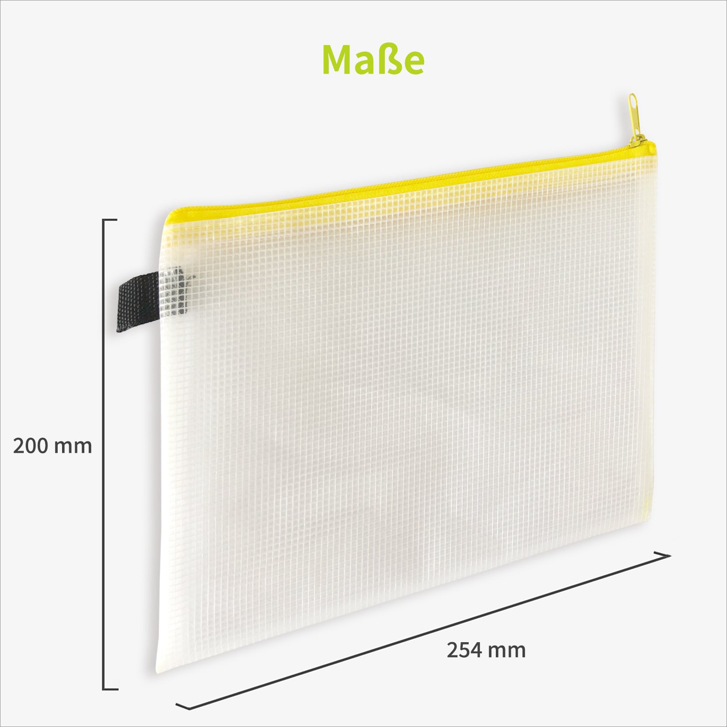 acropaq-dokumententasche-20x25-cm-rei-verschluss-gelb-5er-wasserdicht image 6