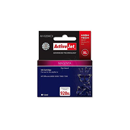 activejet-ah-920mcx-tintenpatrone-magenta-f-r-hp-920xl-12-ml image 2