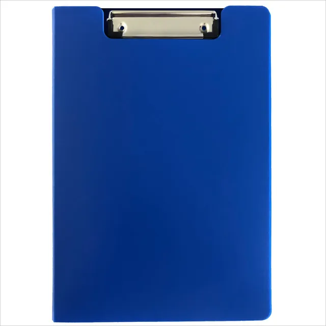 acropaq-klemmbrett-a4-dunkelblau-mit-cover-und-tasche image 1