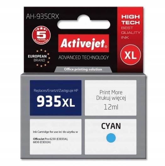 activejet-ah-935crx-tintenpatrone-cyan-12-ml-f-r-hp-935xl image 2
