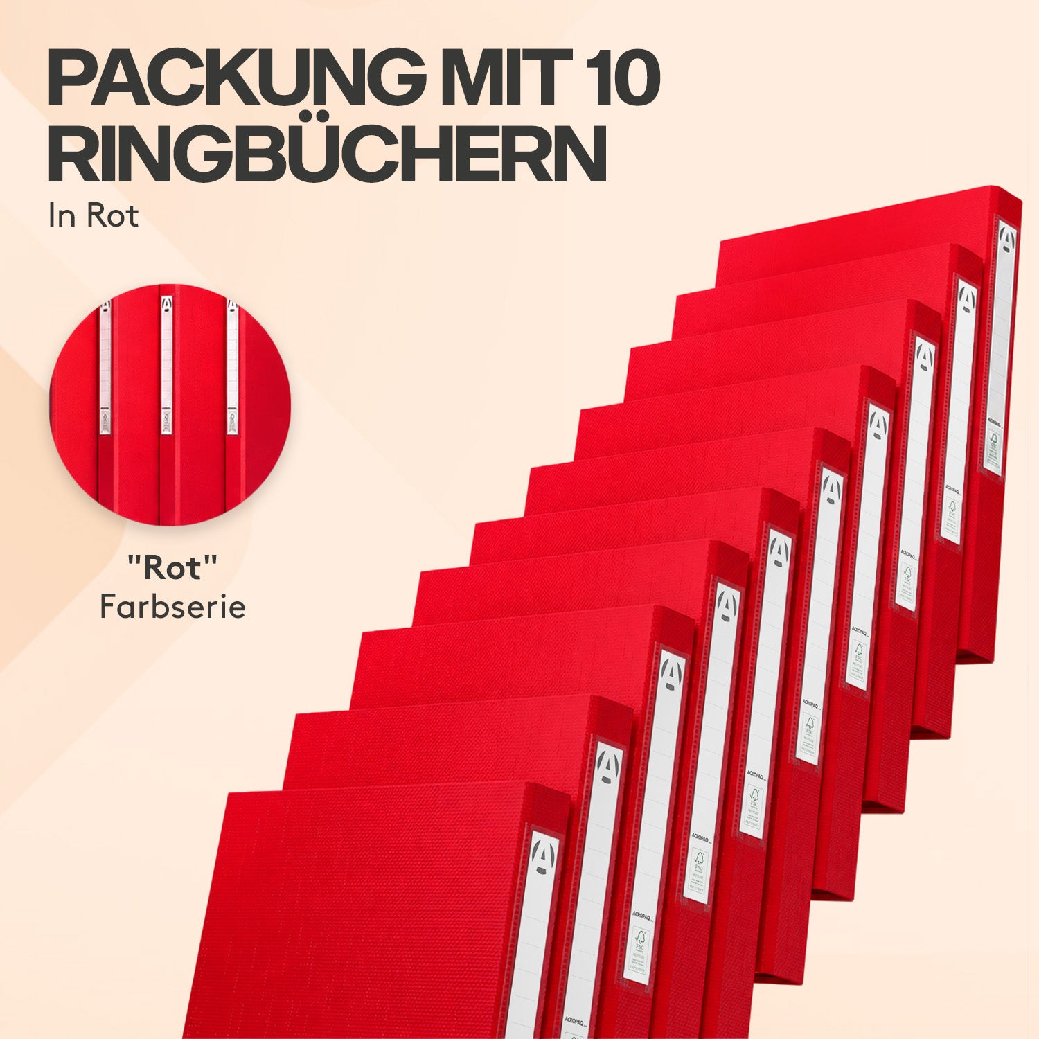 acropaq-ringordner-a4-rot-10-st-ck-2-ringe-42-mm-fsc image 2