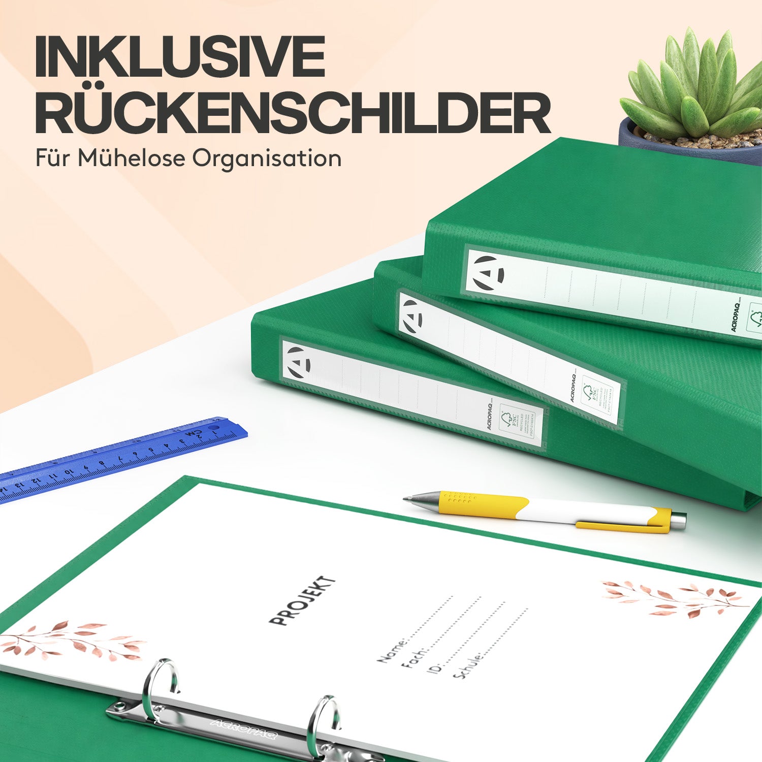 acropaq-ordner-und-mappen-ringordner-a4-10er-gr-n-42mm-2-ringe image 4