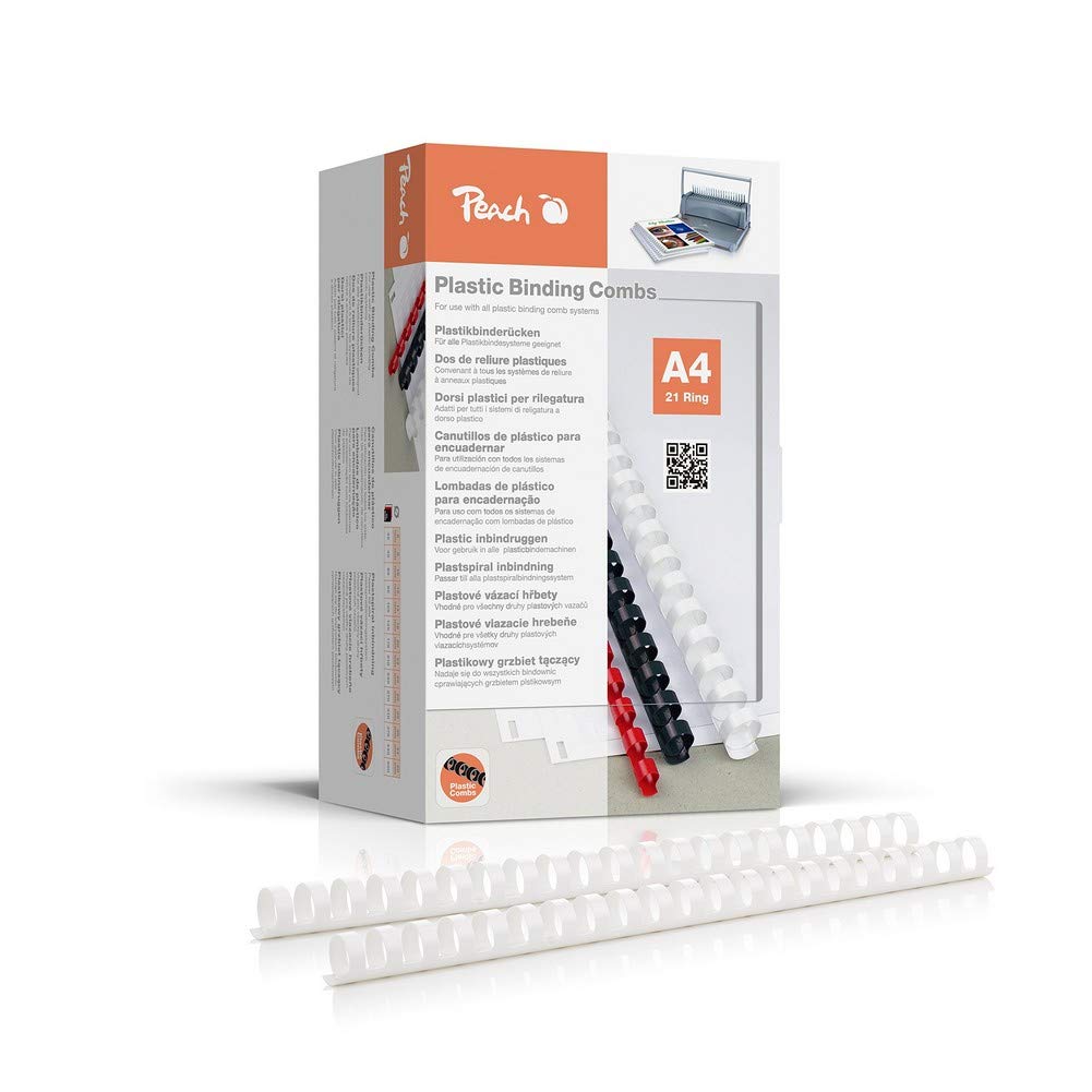 peach-pbp-plastikbinder-cken-a4-8mm-45-blatt-100st-schwarz image 6