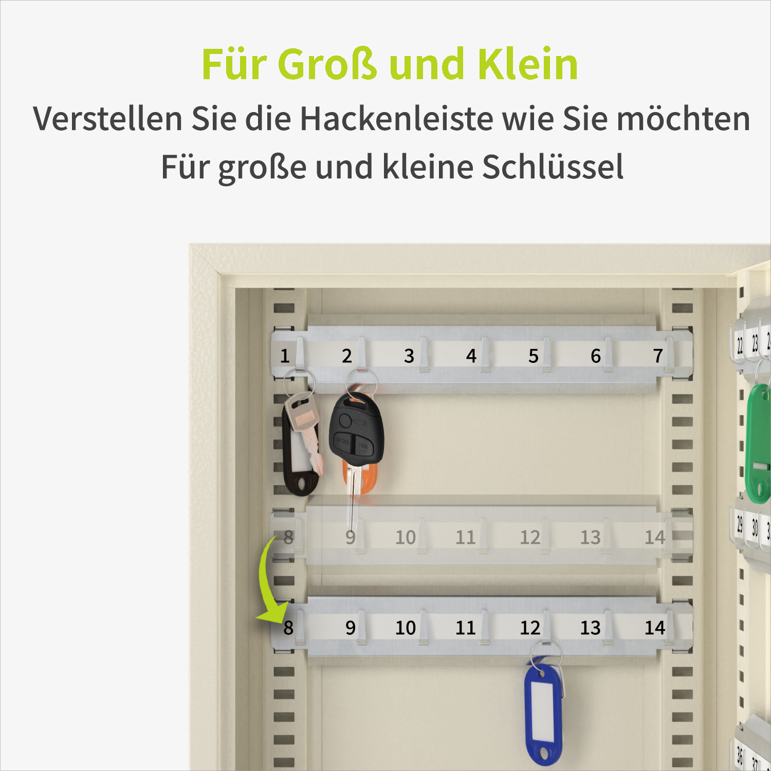acropaq-schl-sselkasten-42-haken-innen-hellgrau-schl-sselbox image 3