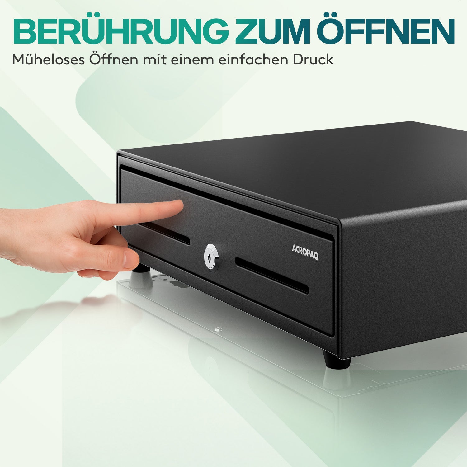 acropaq-kassenschublade-33-cm-schwarz-druck-ffnung image 6