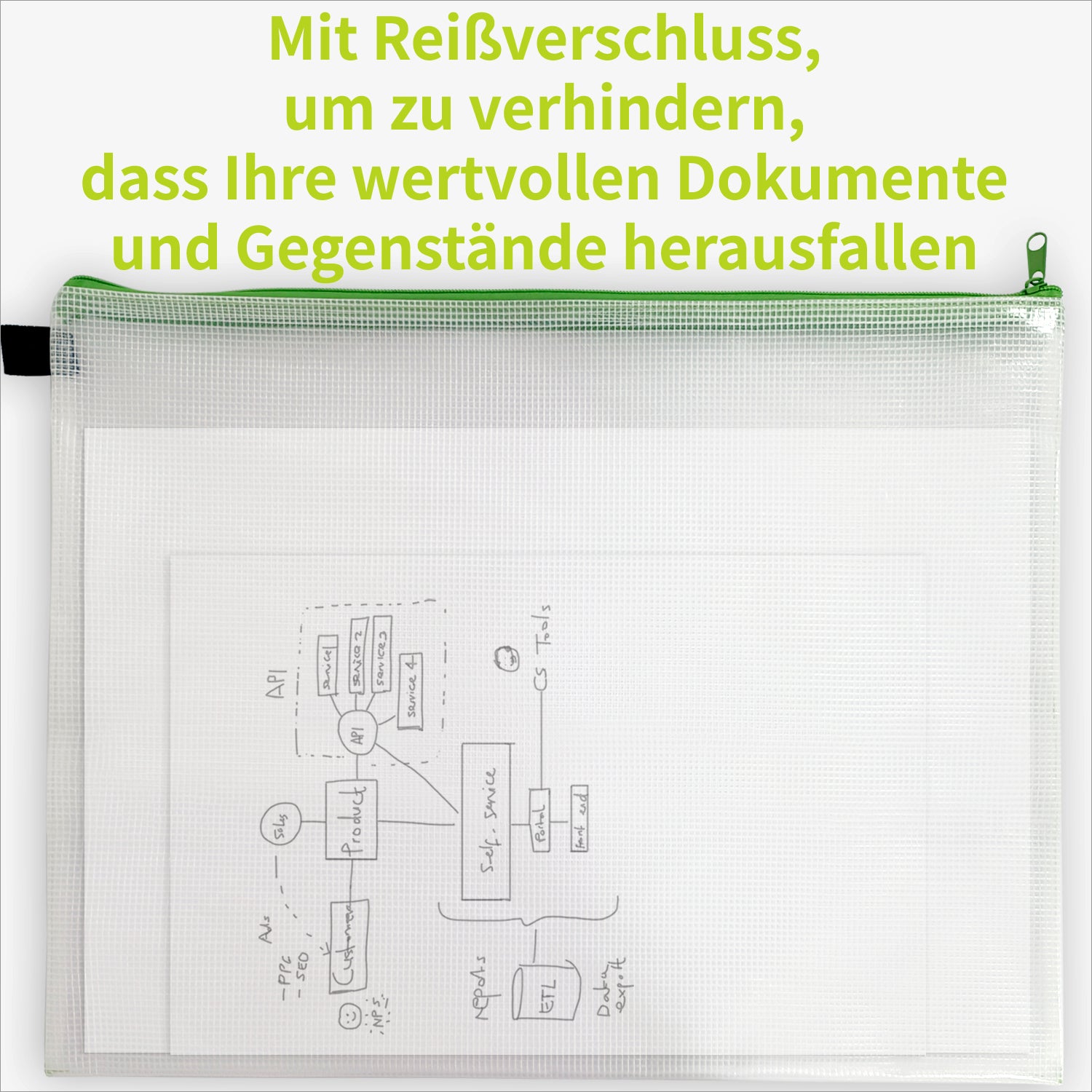 acropaq-ordner-und-mappen-dokumententasche-rei-verschluss-gr-n-5er image 3