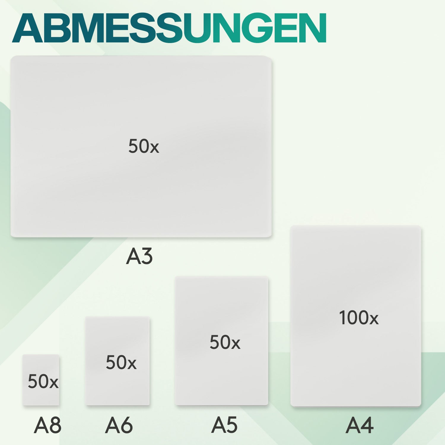 acropaq-laminierfolien-mix-100-mikron-300-st-ck-a3-a8 image 7
