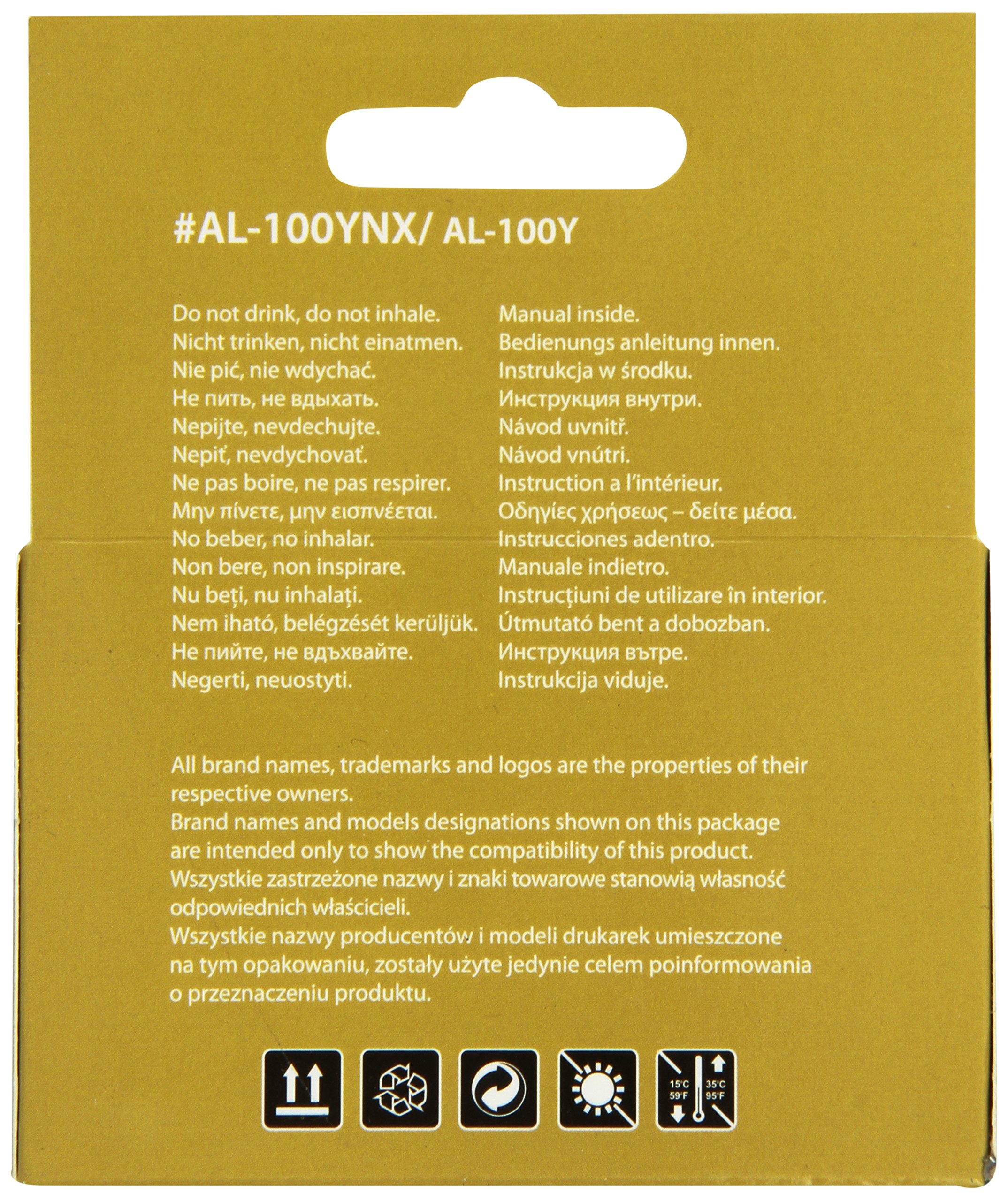 activejet-al-100ynx-tintenpatrone-gelb-13-ml-f-r-lexmark image 2