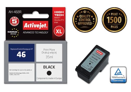 activejet-ah-46br-tintenpatrone-schwarz-35-ml-f-r-hp-46 image 3