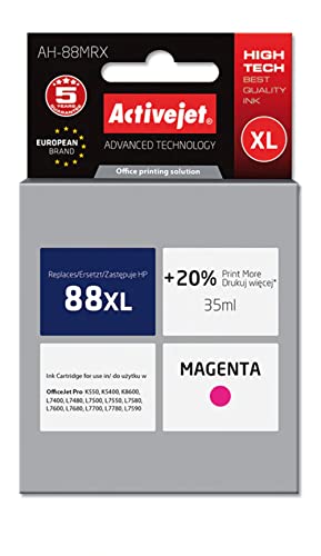 activejet-ah-88mrx-tintenpatrone-magenta-35-ml-f-r-hp-88xl image 4