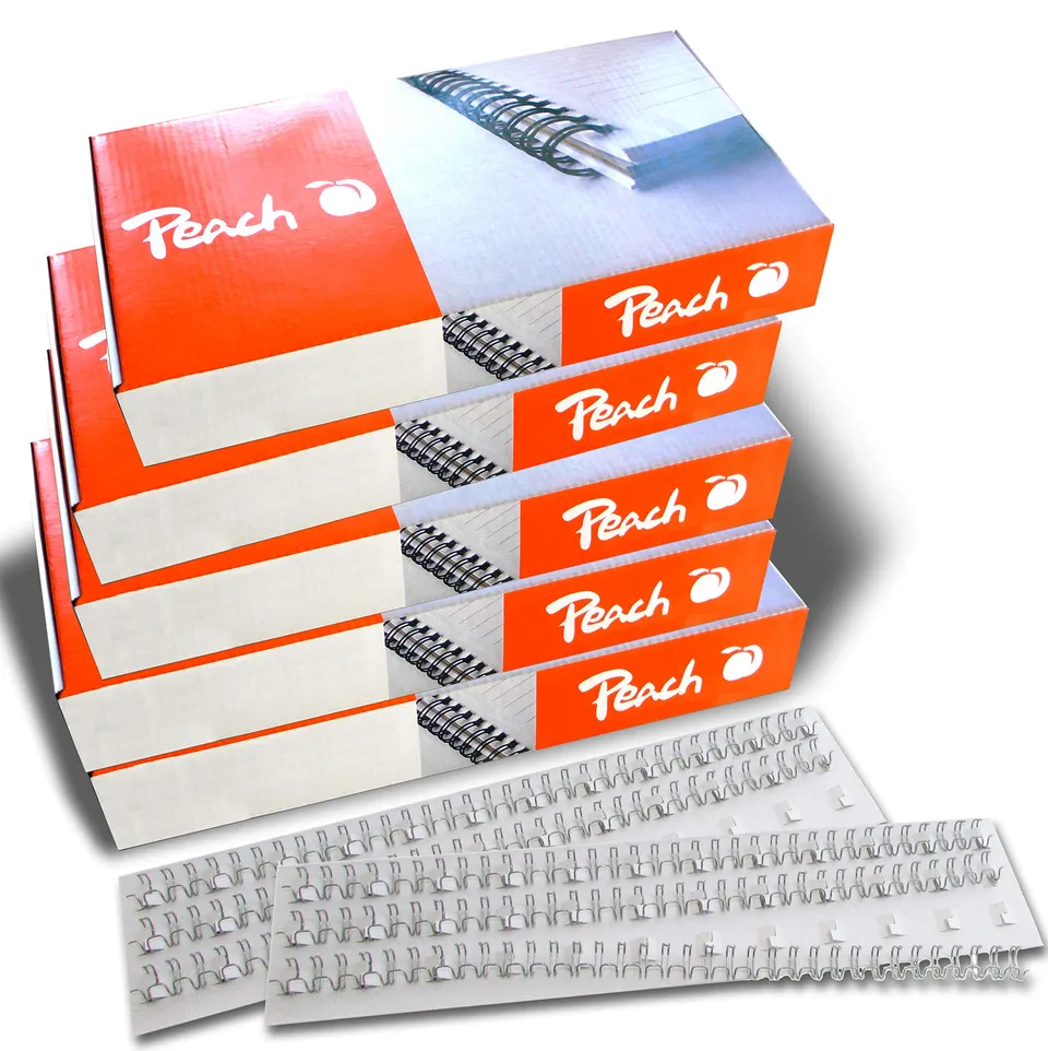 peach-pbp-drahtbinder-cken-easy-wire-a4-8mm-silber-500st image 1