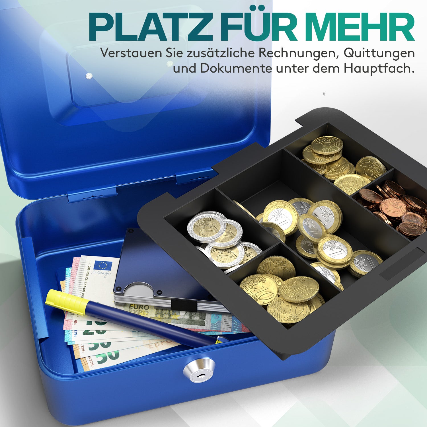 acropaq-geldkassette-metall-blau-abschlie-bar-20x16x9-cm image 5