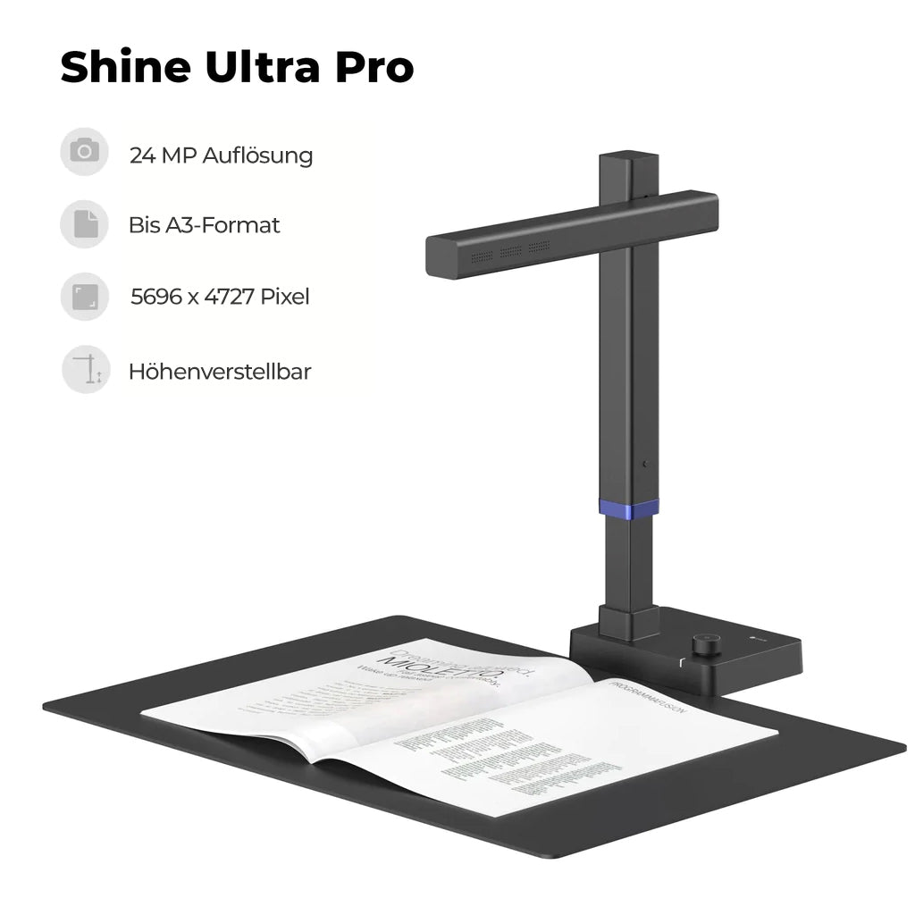 czur-shine-ultra-buchscanner-dokumentenscanner-a3 image 2