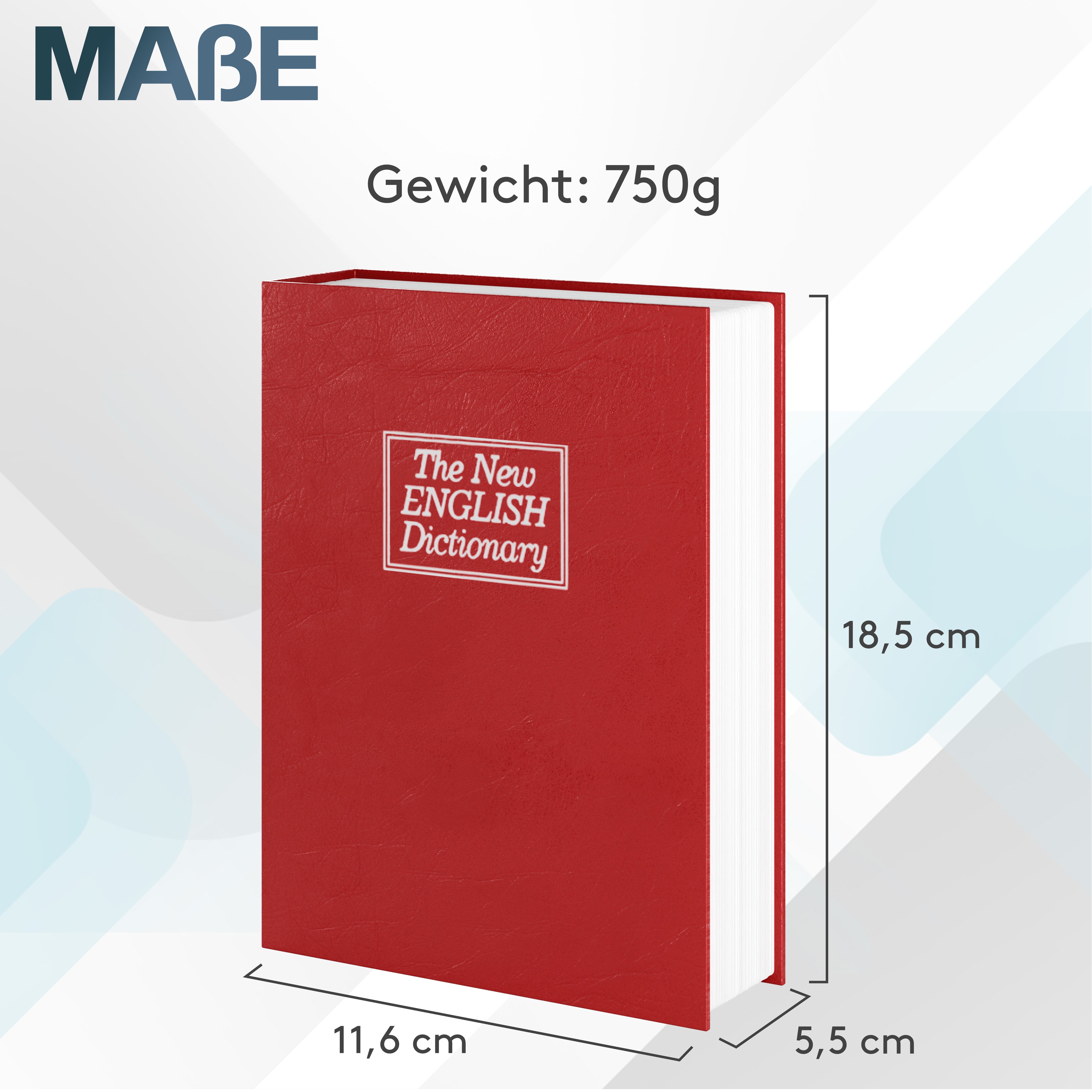 acropaq-schl-sselk-sten-safes-buchsafe-klein-rot-zahlenschloss image 6