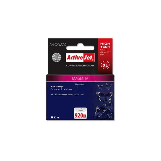 activejet-ah-920mcx-tintenpatrone-magenta-f-r-hp-920xl-12-ml image 1