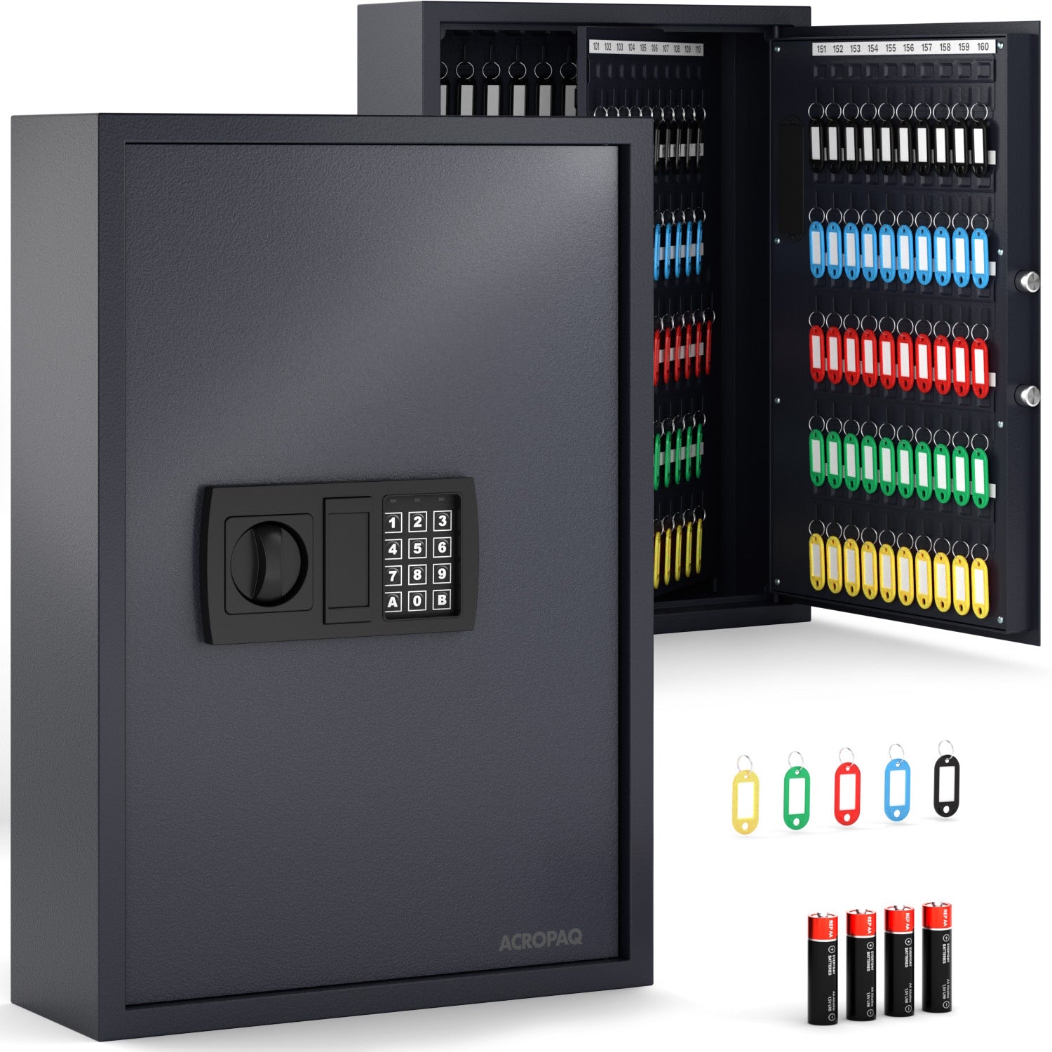 acropaq-schl-sselkasten-elektronisch-200-schl-ssel image 1