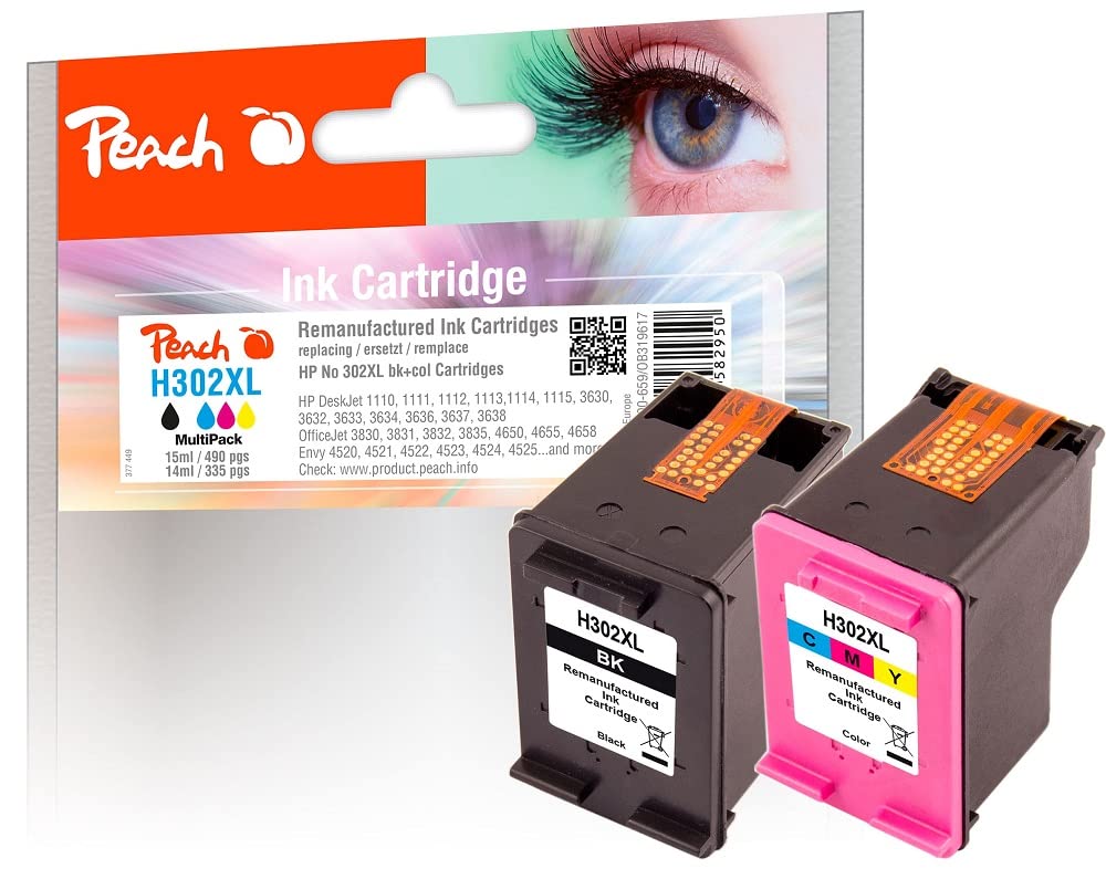 peach-pbp-h302-druckk-pfe-xl-hp-302-schwarz-2er-spar-pack image 1