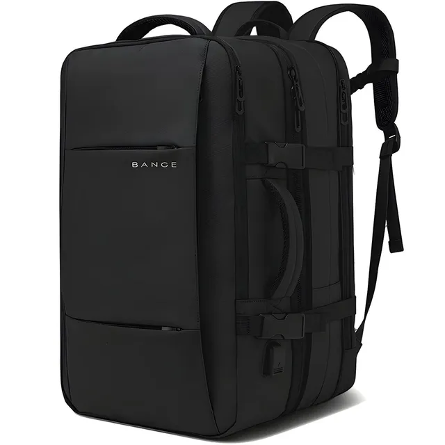 acropaq-rucksack-26-45l-schwarz-usb-flaschenhalter image 1
