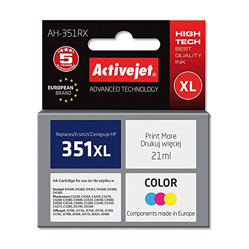 activejet-ah-351rx-tintenpatrone-color-f-r-hp-351xl-21ml image 2