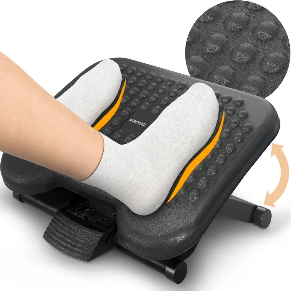 acropaq-relax-fu-st-tze-verstellbar-schwarz-ergonomisch image 1