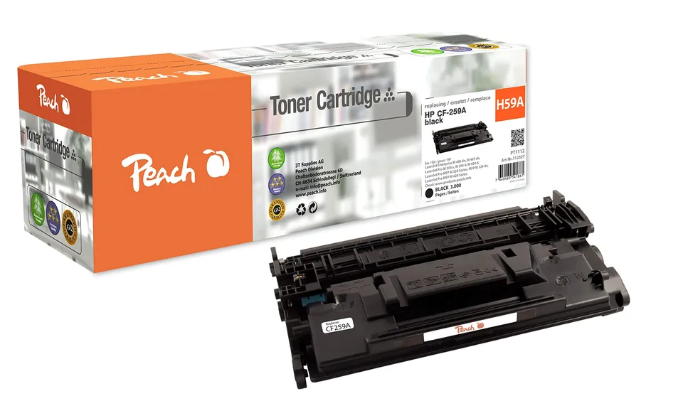 peach-pt1112-tonerkartusche-schwarz-ersetzt-hp-59a image 1