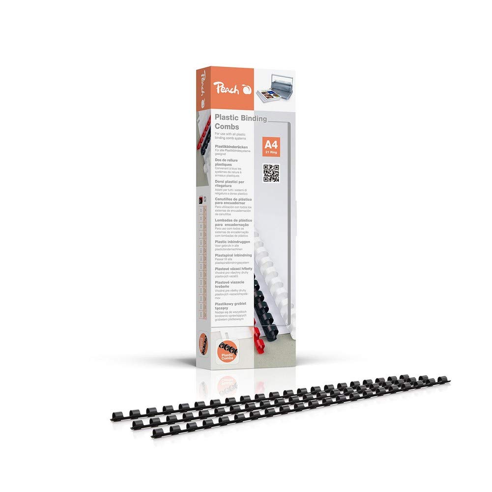 peach-pbp-plastikbinder-cken-a4-12mm-95-blatt-schwarz-100-st image 8