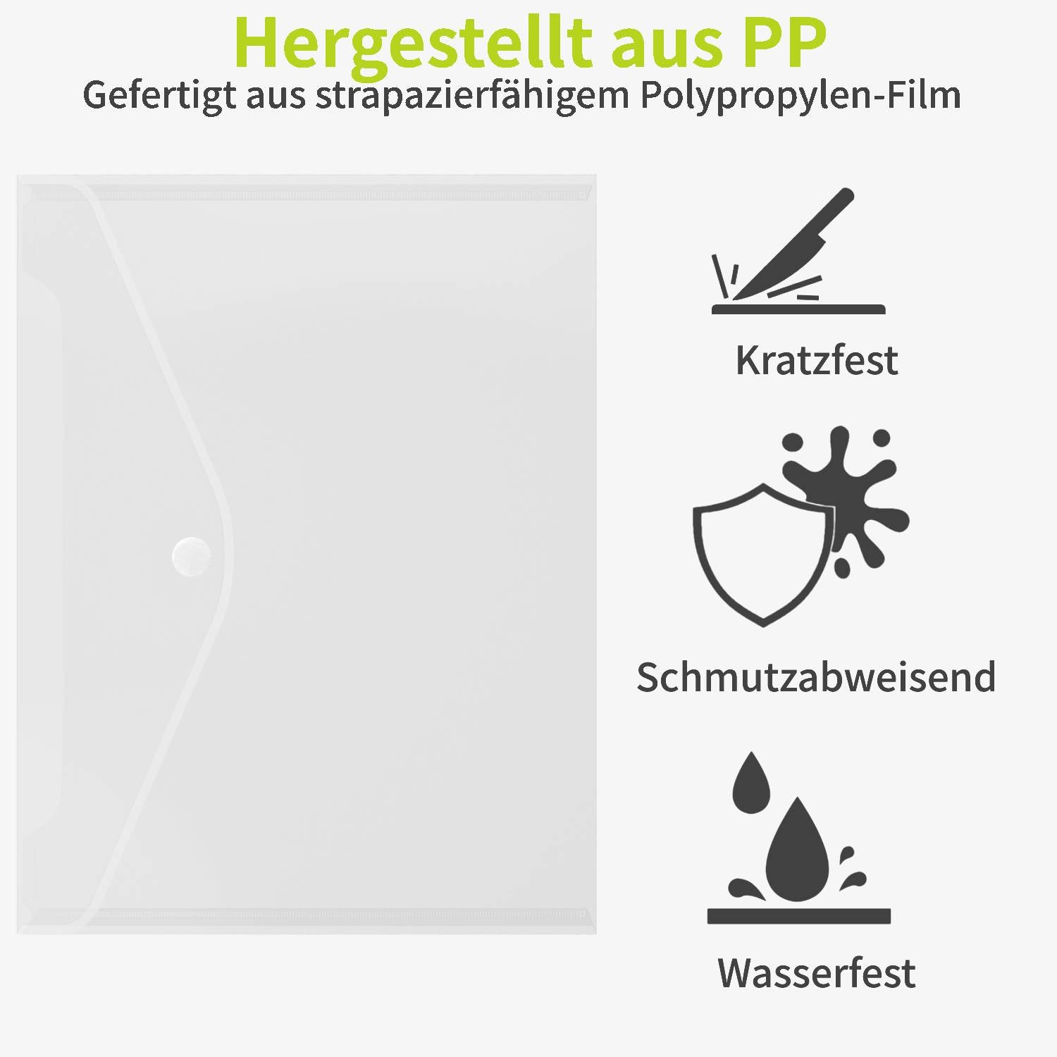 acropaq-dokumentenmappe-a4-mit-klettverschluss-transparent-10er image 5