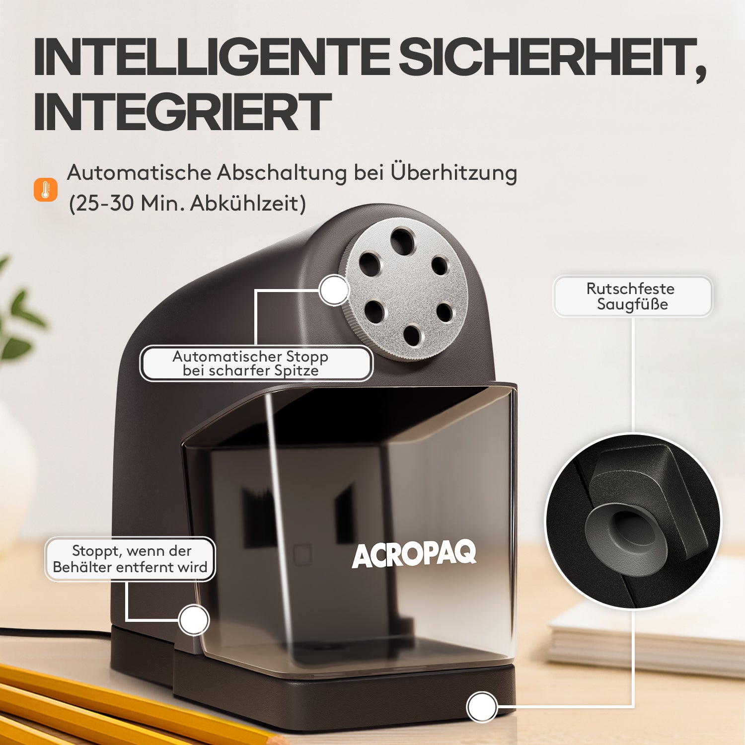 acropaq-anspitzer-elektrisch-6-l-cher-dunkelgrau-schwerlast image 4