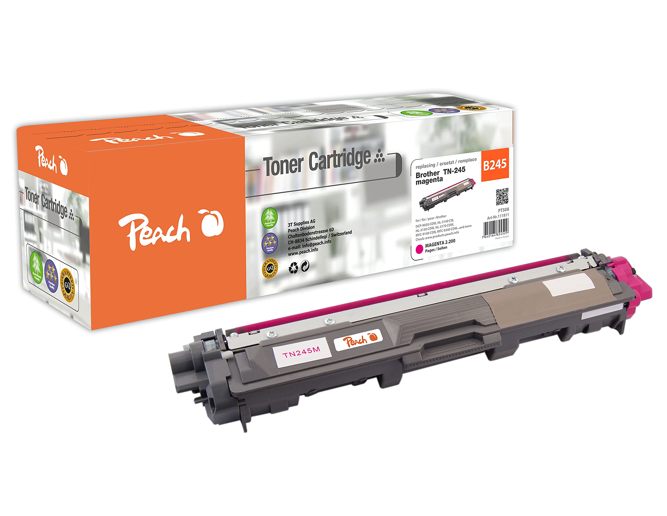 peach-pbp-b241-245-toner-xl-multi-pack-cmyk-f-r-brother image 2