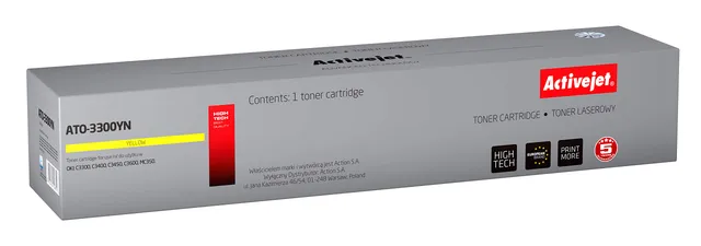 activejet-at-3300yn-toner-gelb-f-r-oki-c3300 image 1