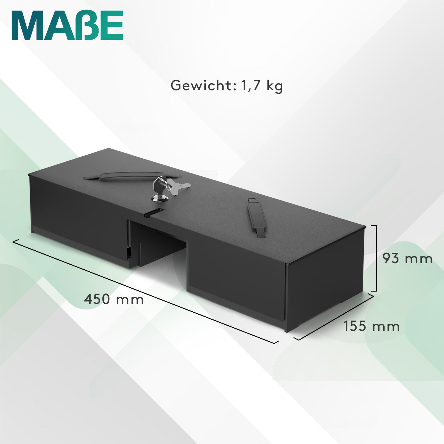 acropaq-kasseneinsatz-geldkassette-schwarz-8-m-nzf-cher-5-scheinf-cher image 6