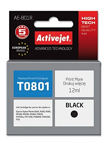 activejet-ae-801r-tintenpatrone-schwarz-12-ml-f-r-epson-t0801 image 1