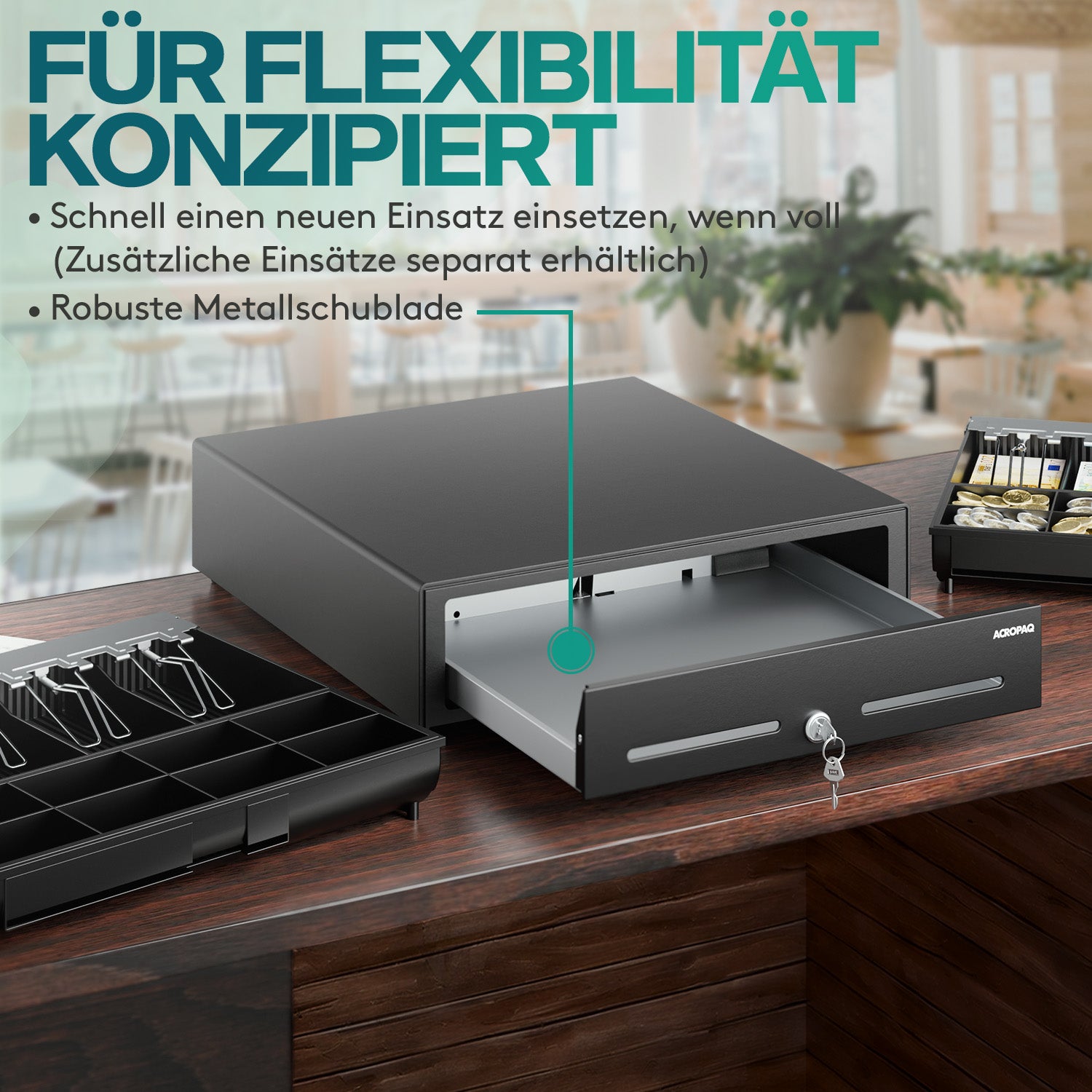 acropaq-kassenschublade-metall-schwarz-41-cm-8-m-nzf-cher-2 image 4