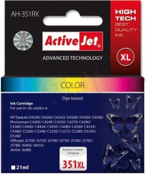 activejet-ah-351r-tintenpatrone-color-9-ml-f-r-hp-351 image 1