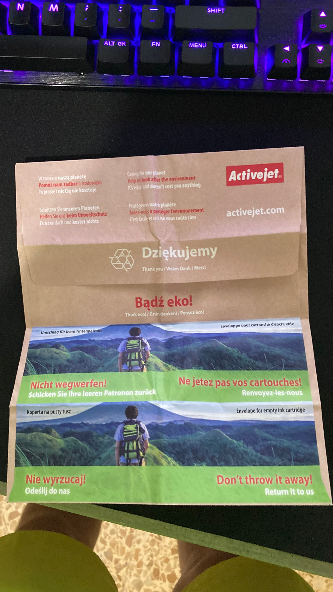 Für Briefe gut