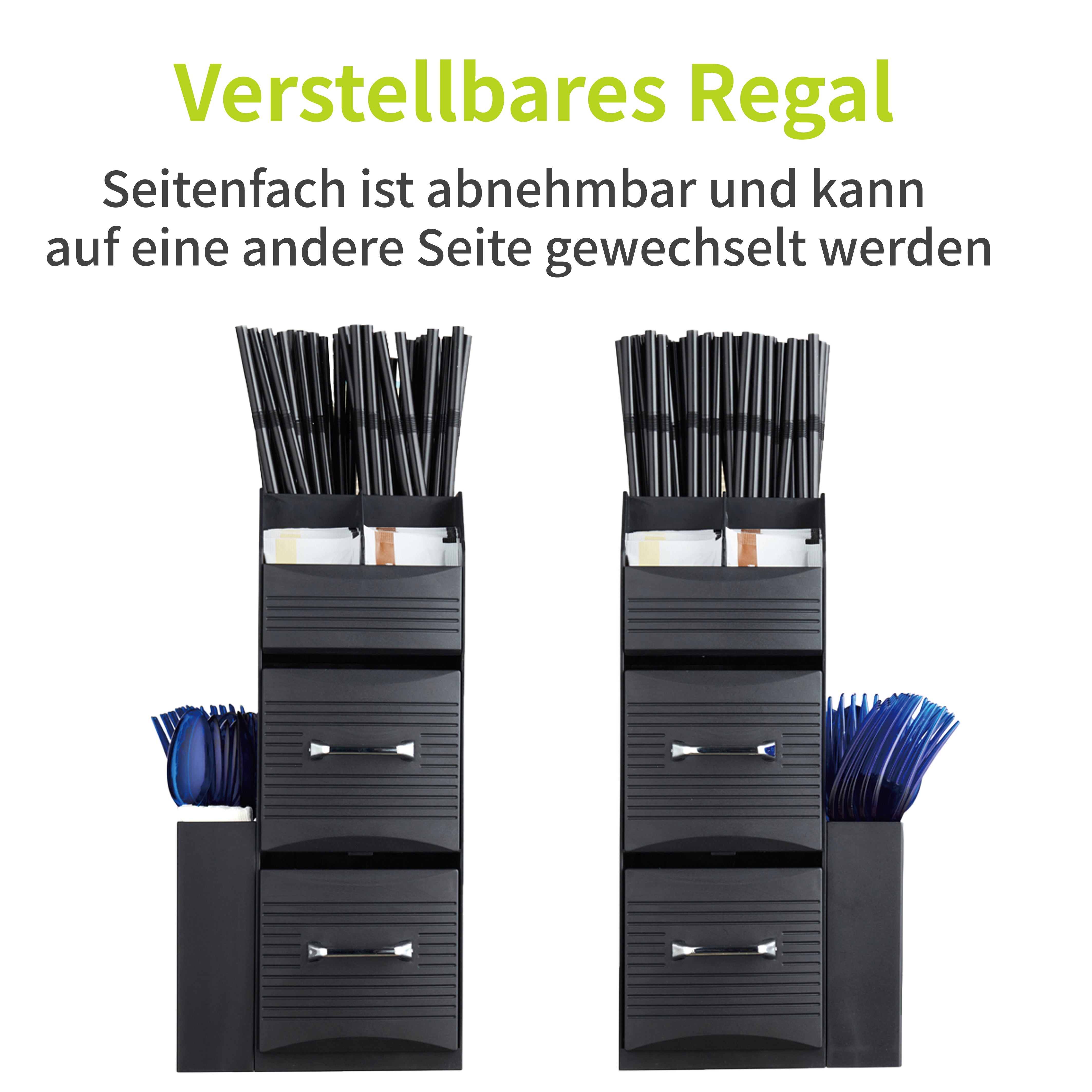 acropaq-kaffeeorganizer-schwarz-2-schubladen-10-f-cher image 4