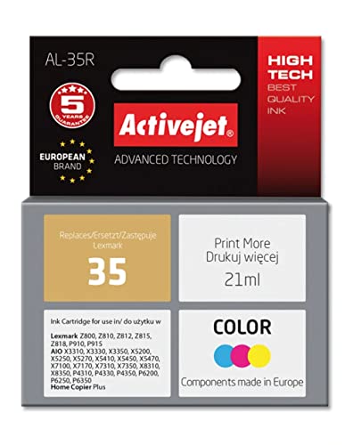 activejet-al-35r-tintenpatrone-farbig-lexmark-35-21ml image 4