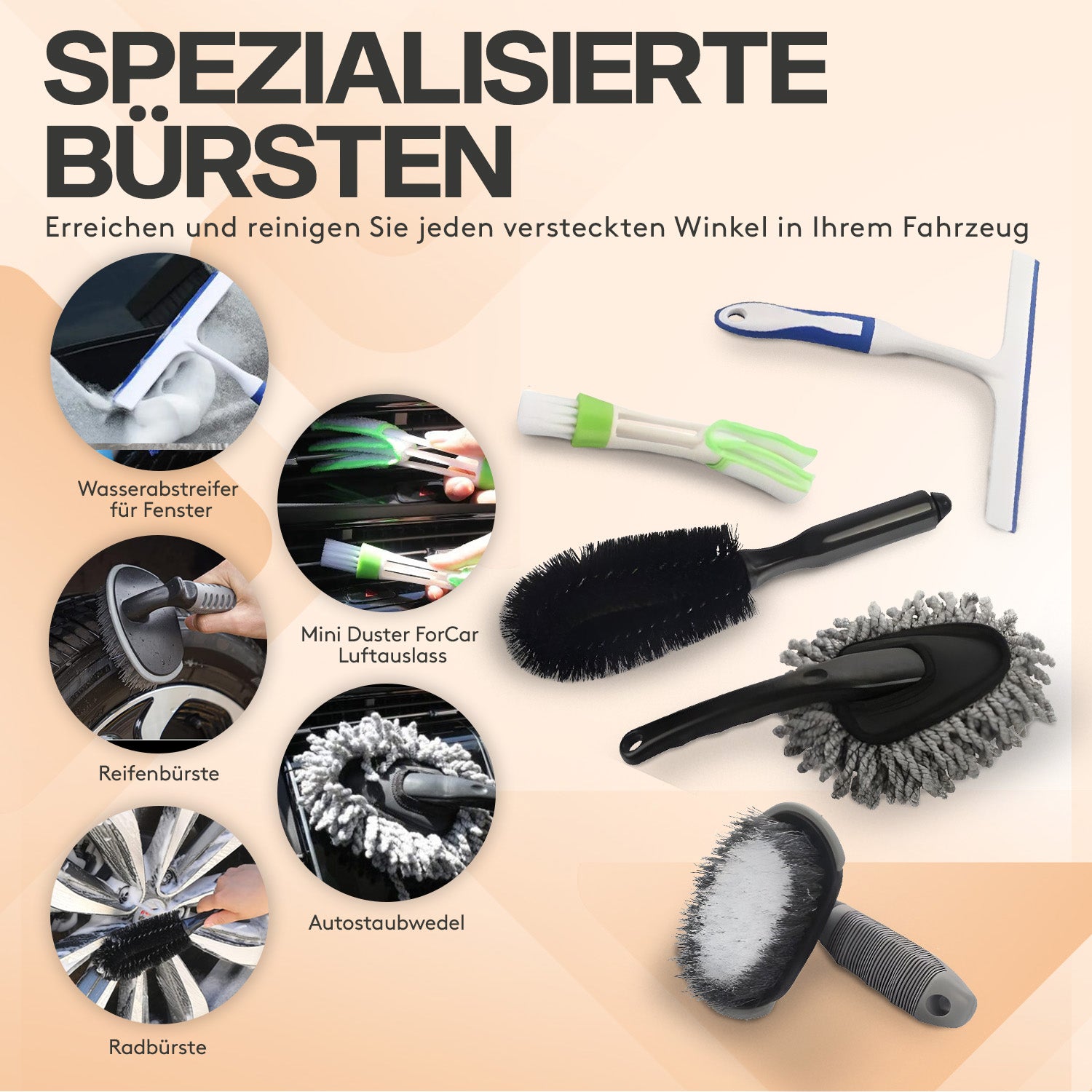 acropaq-autowaschset-25-teilig-mit-felgenb-rste-waschb-rste image 4
