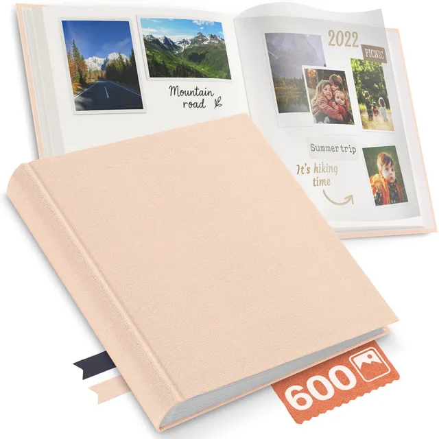 acropaq-album-photo-classique-a4-beige-100-seiten-600-fotos image 1
