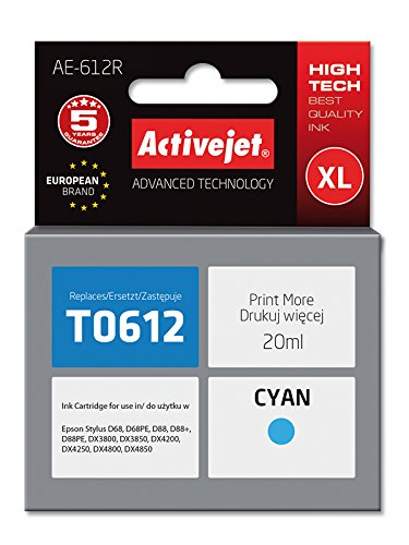 activejet-ae-612r-tintenpatrone-cyan-epson-t0612-20ml image 1