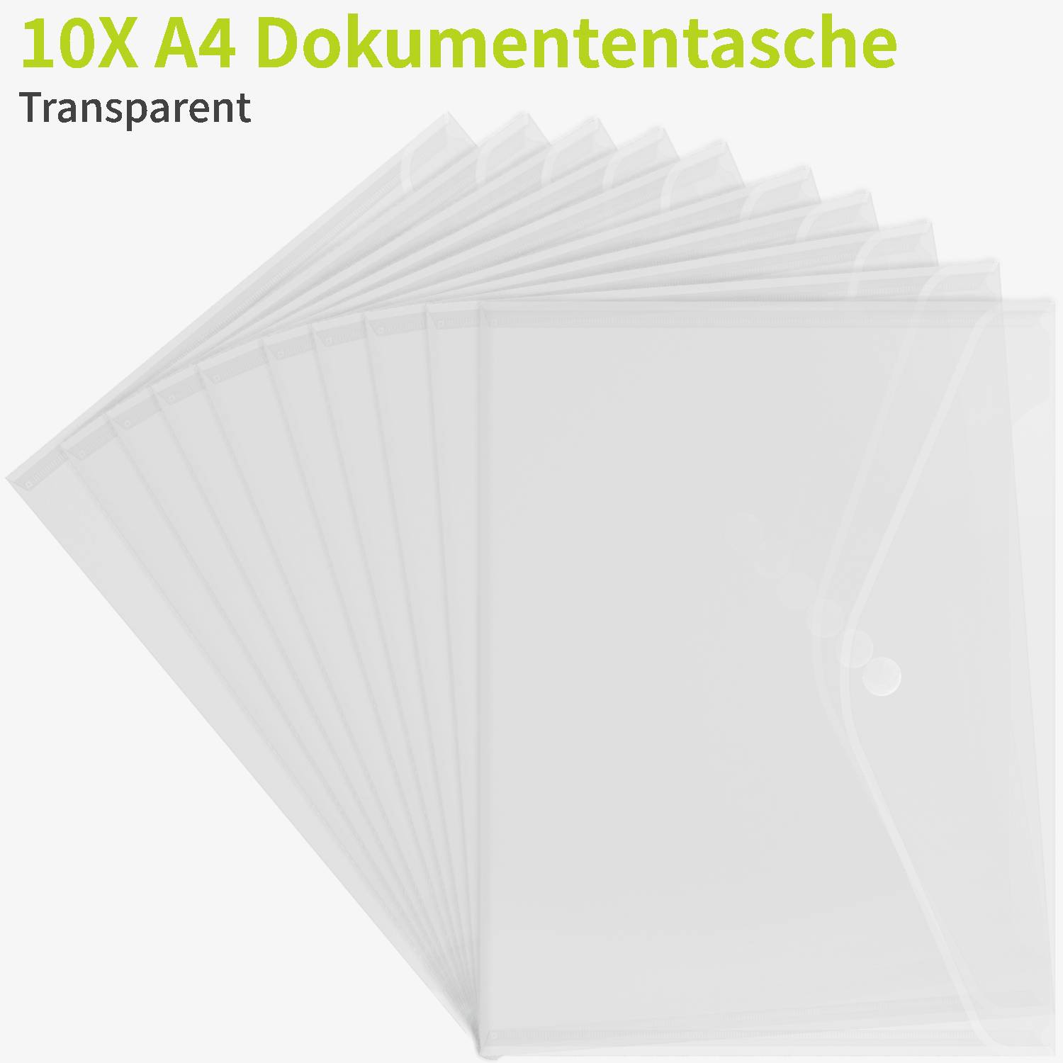 acropaq-dokumentenmappe-a4-mit-klettverschluss-transparent-10er image 2