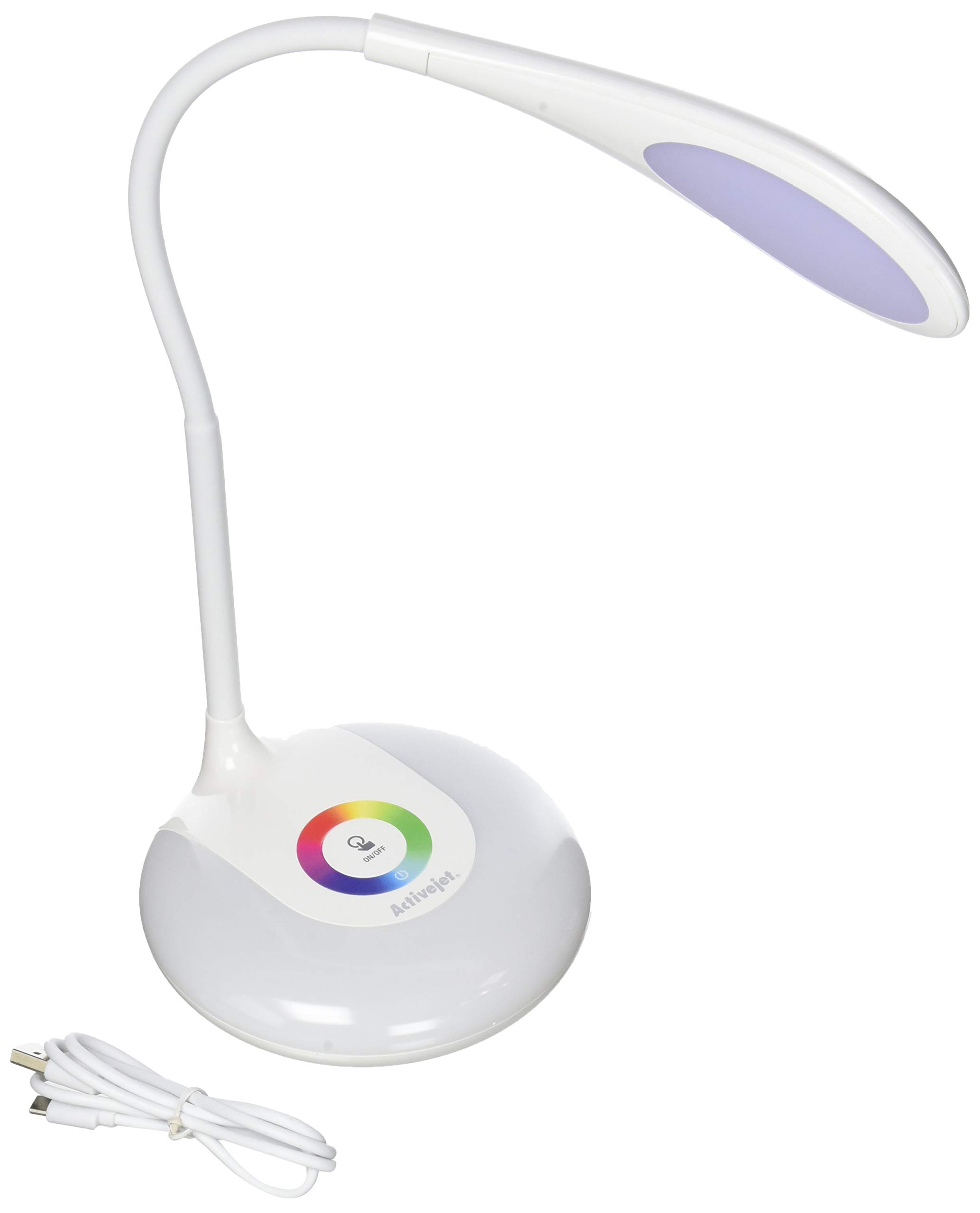 activejet-aje-wega-tischlampe-wei-3-5w-led-rgb-licht image 1