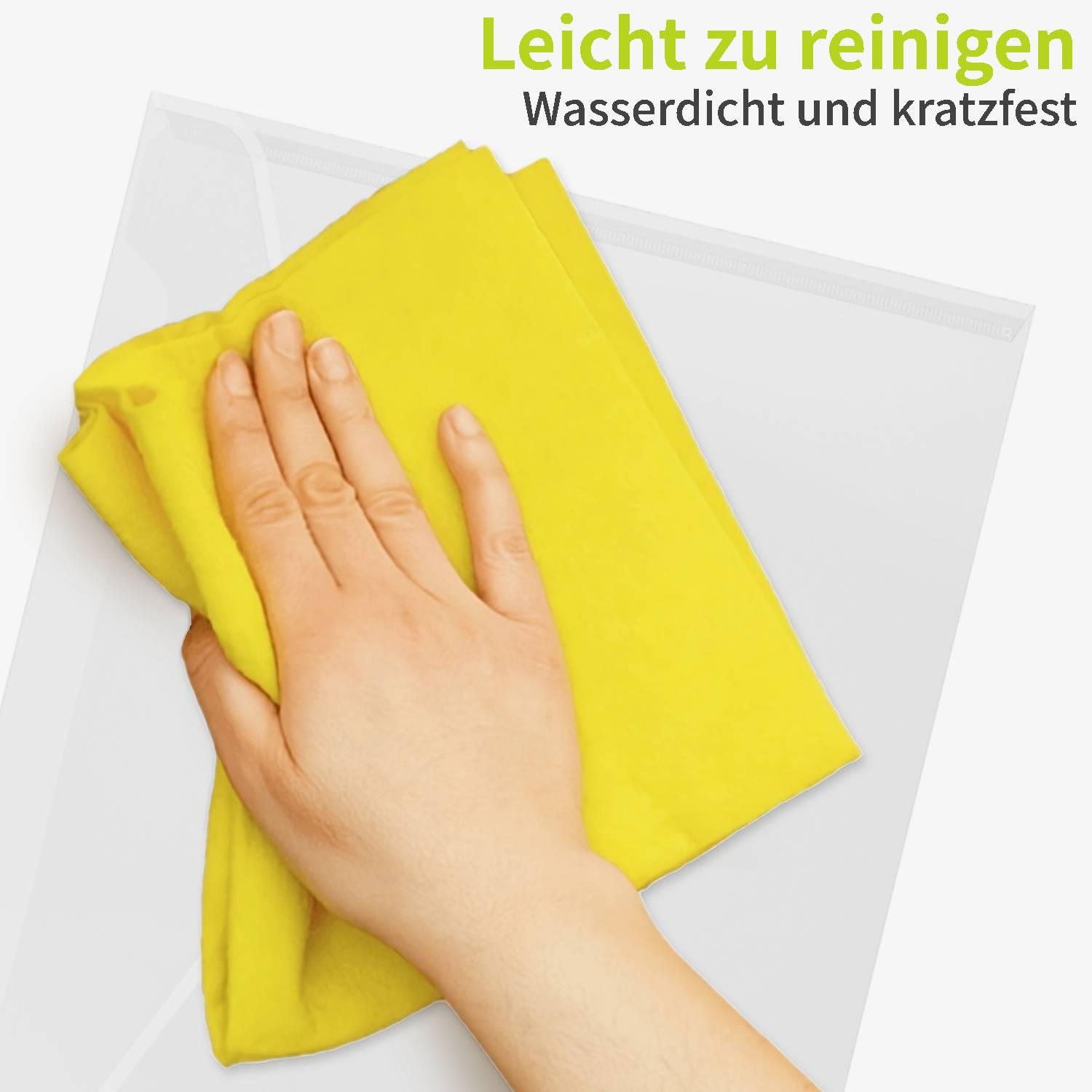 acropaq-dokumentenmappe-a4-mit-klettverschluss-transparent-10er image 3