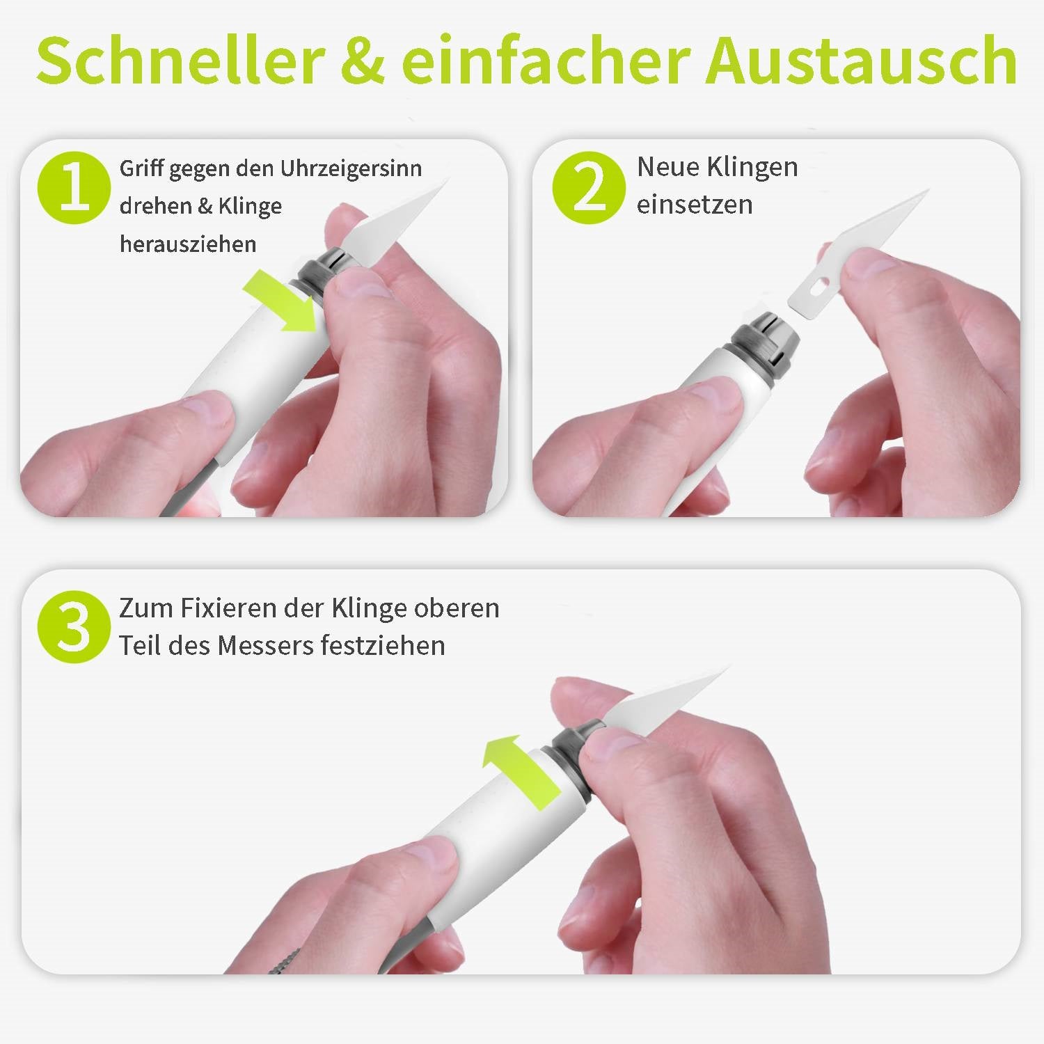 acropaq-bastelmesser-softgrip-5-klingen-dunkel-alu image 3