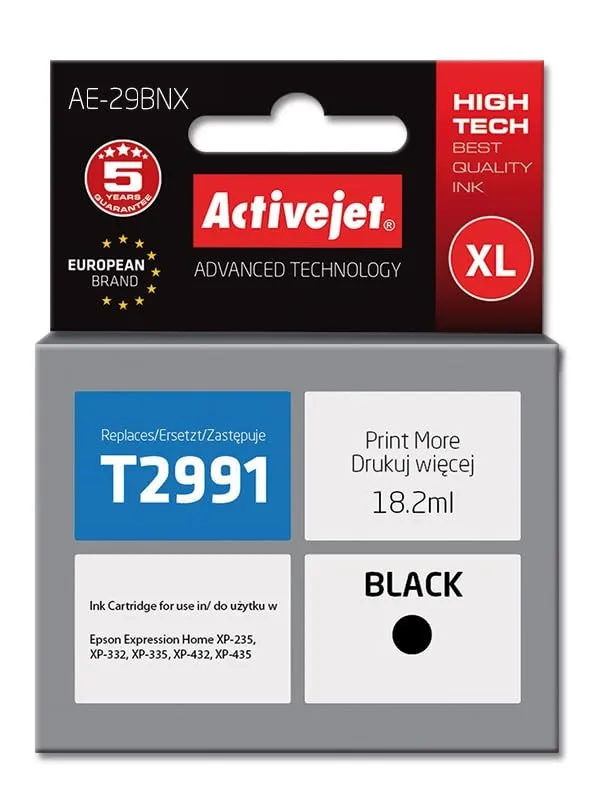 activejet-ae-29bnx-tintenpatrone-schwarz-470-seiten image 1