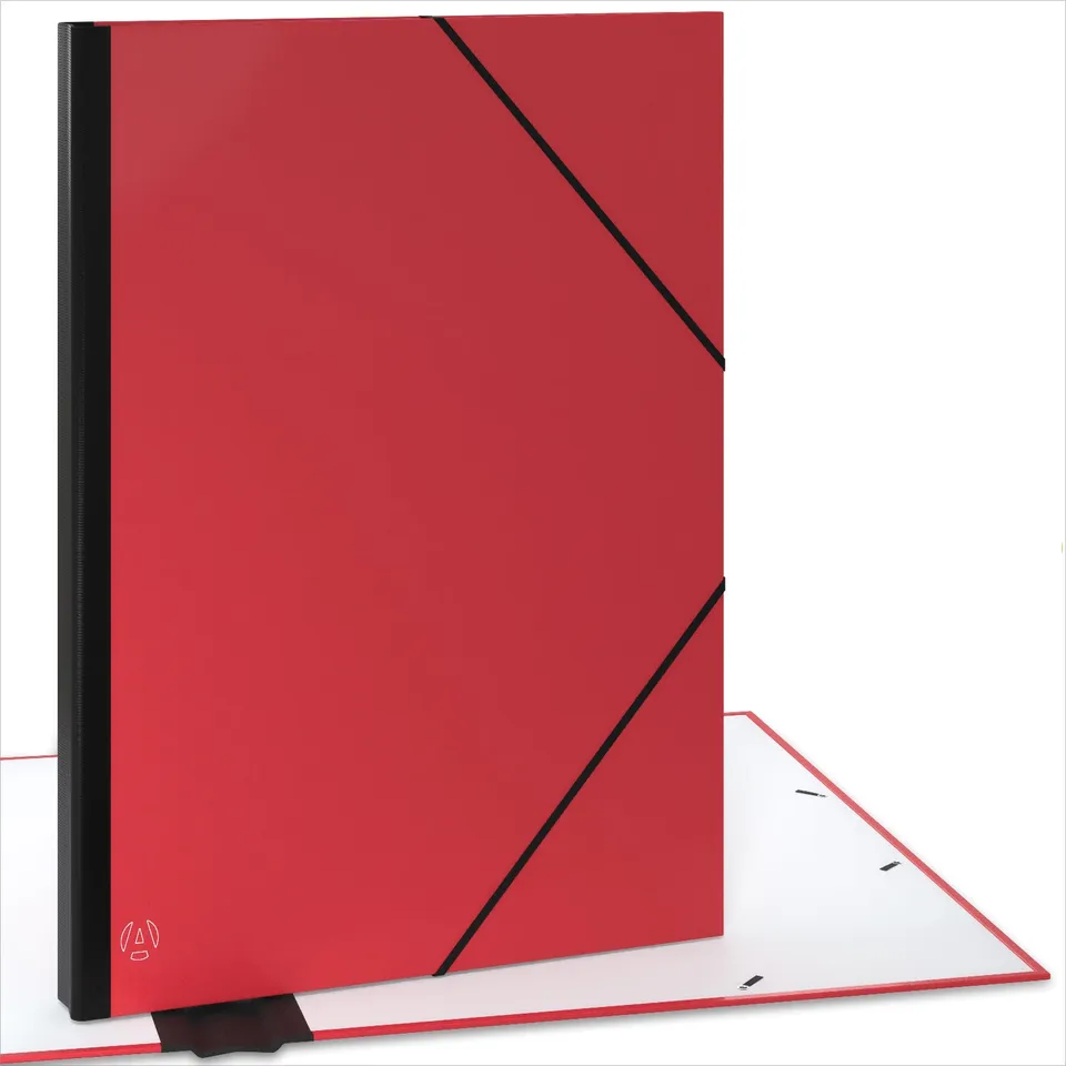 acropaq-zeichenmappe-a2-52x72-cm-zeichnungsmappe-rot-xxl image 1