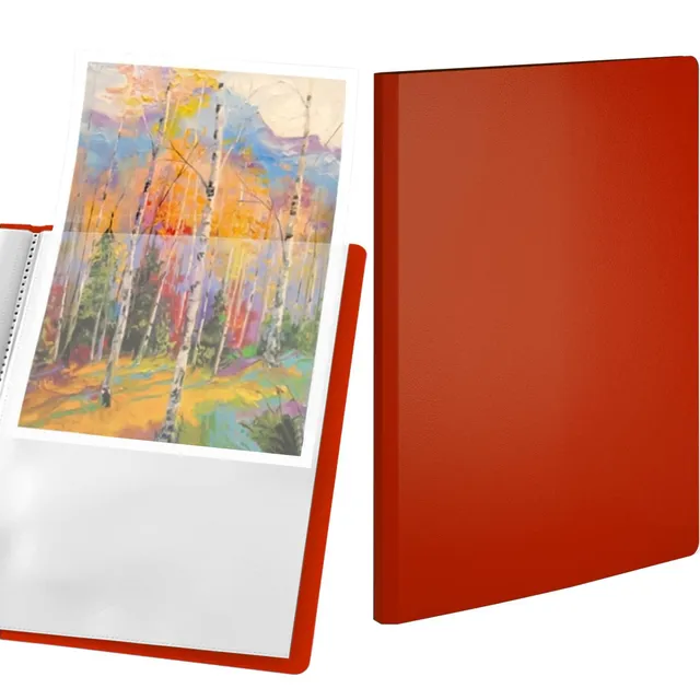 acropaq-pr-sentationsmappe-a4-rot-30-f-cher image 1