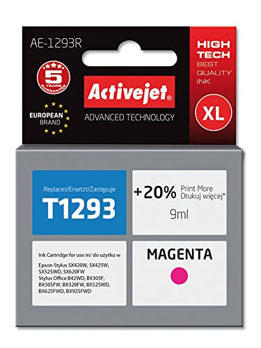 activejet-ae-1293r-tintenpatrone-magenta-epson-t1293-9-ml image 1